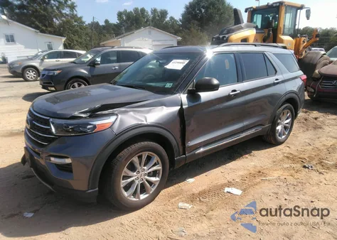 2021 Ford Explorer Xlt from USA, damaged, VIN 1FMSK8DH1MGA10840